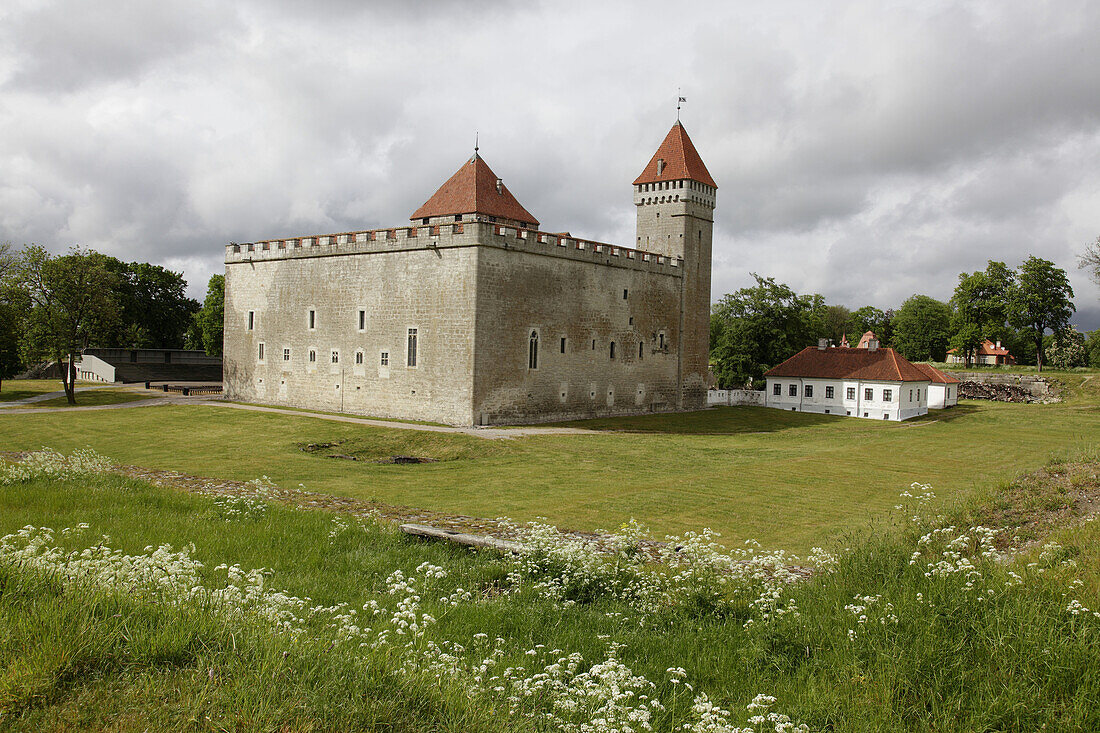 Kuressare castle Saaremaa island Estonia, Baltic State, Eastern Europe. Photo by Willy Matheisl