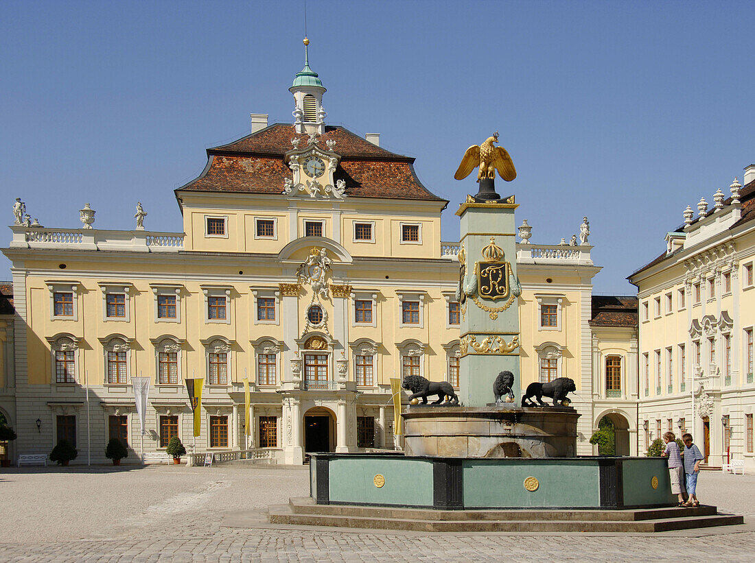 Palais of Ludwigsburg, Baden-Wuerttemberg, Germany