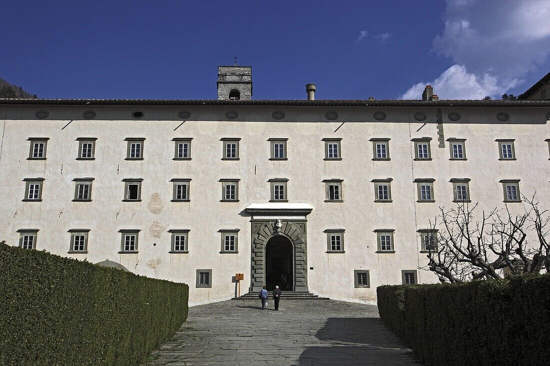 Kloster Vallombrosa bei Florenz, Toskana, Italien / Monastery of Vallombrosa near Florence, Tuscany, Italy, Europe