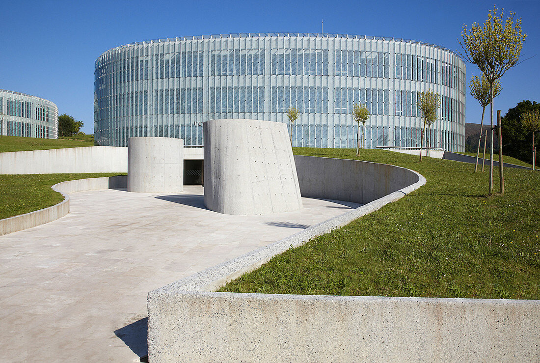 Gebäude, Technologiepark von Bizkaia, Zamudio, Baskenland, Spanien