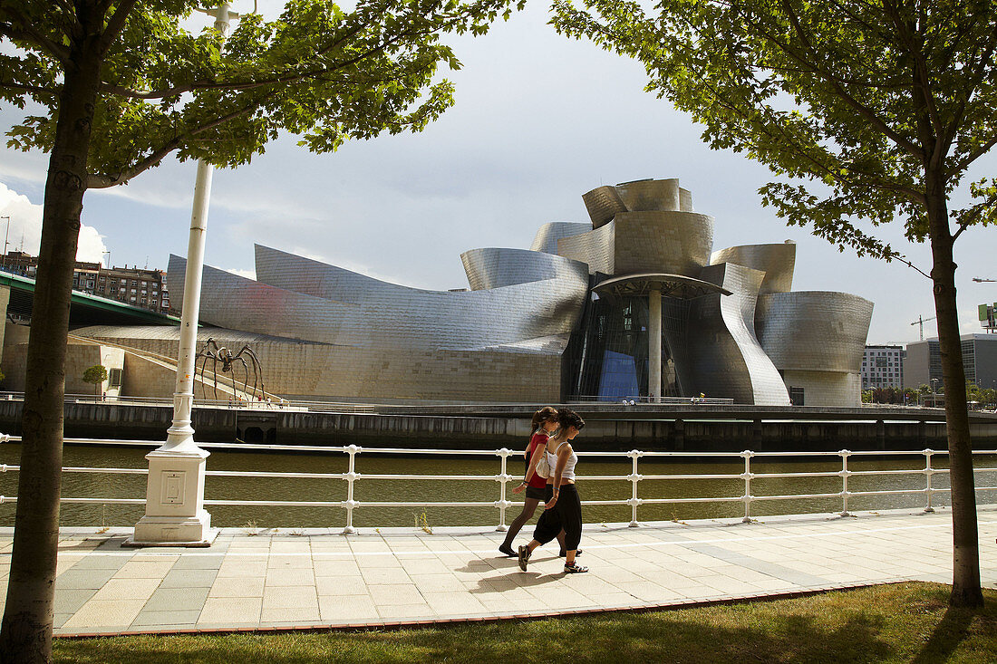 Guggenheim-Museum, Bilbao, Biskaya, Baskenland, Spanien