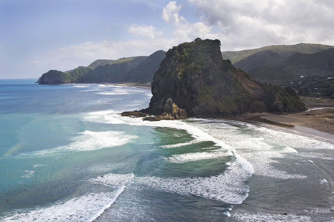 Piha Beach, Auckland Province, North Island, Tasmanian Sea, New Zealand