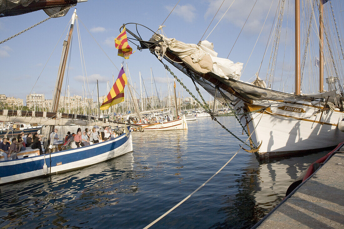 Marina in Barcelona, Catalonia, Spain