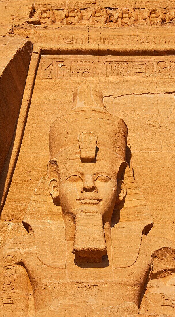 Gran Templo de Abu Simbel, Abu Simbel, Valle del Nilo, Egipto