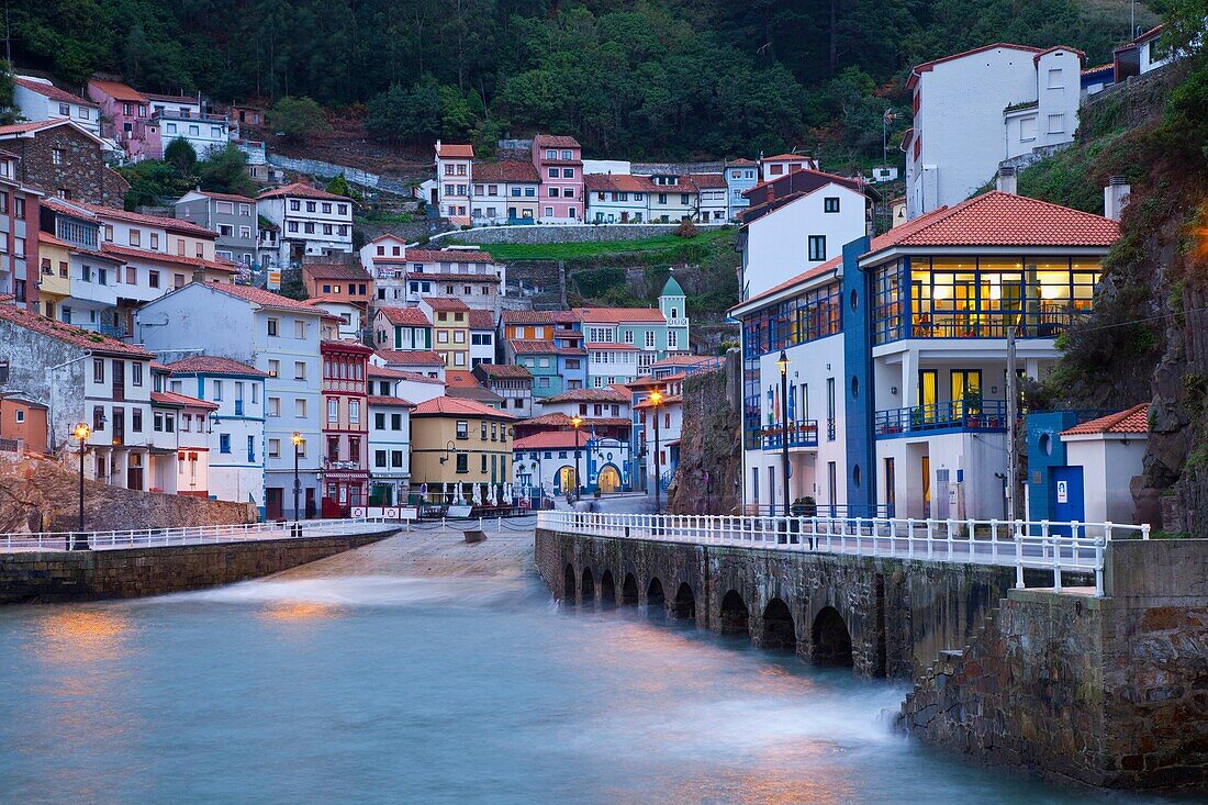 Pueblo de Cudillero, Costa Cantábrica, Asturias