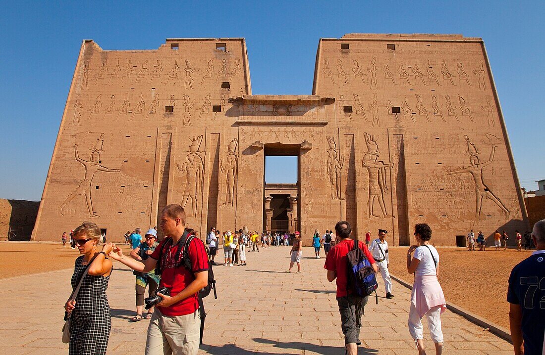 Templo de Horus de Edfu, Valle del Nilo, Egipto