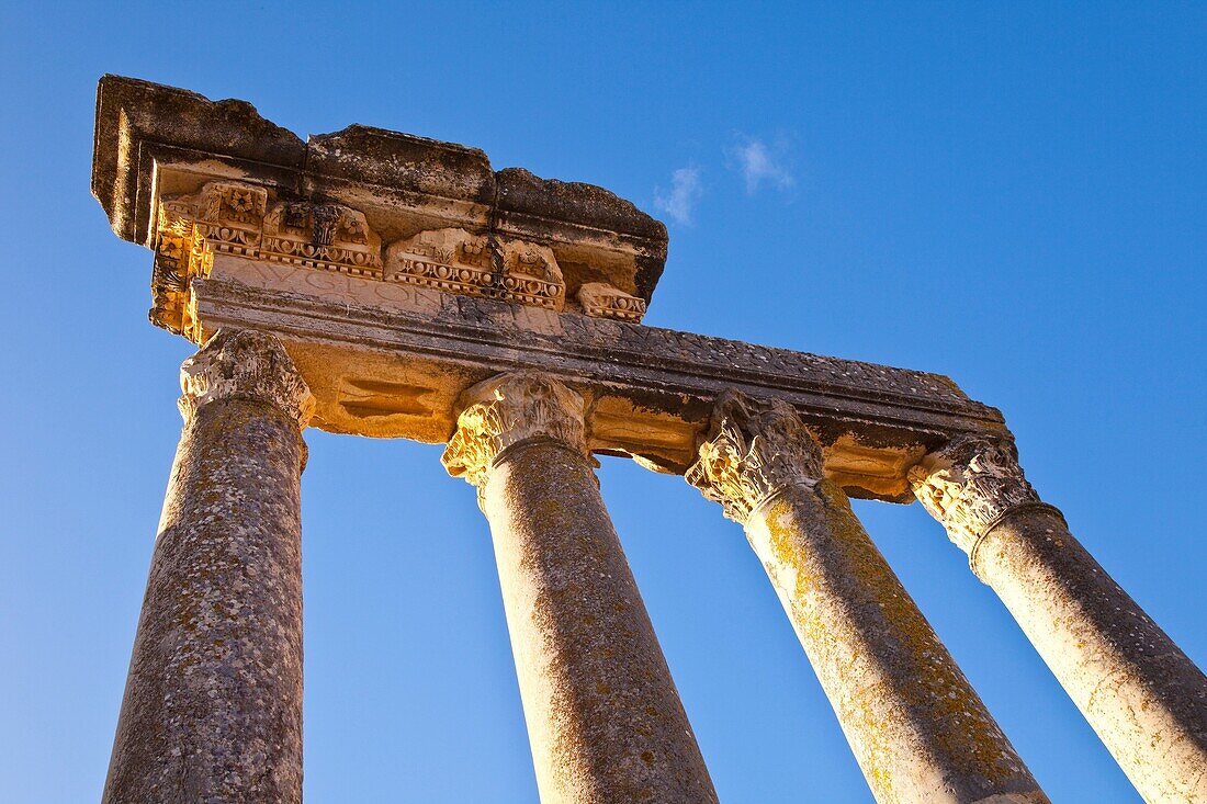 Teatro romano, Ciudad romana de Dougga, Tunez, Africa