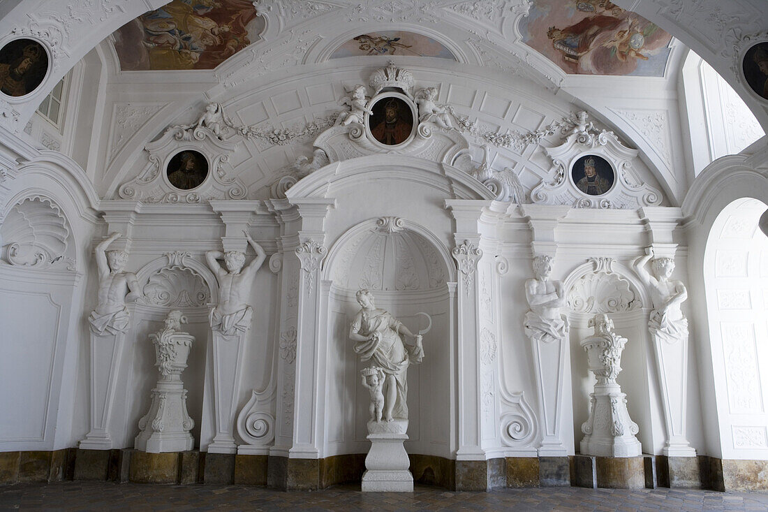 Interior of Fuldaer Stadtschloss, Fulda, Hesse, Germany