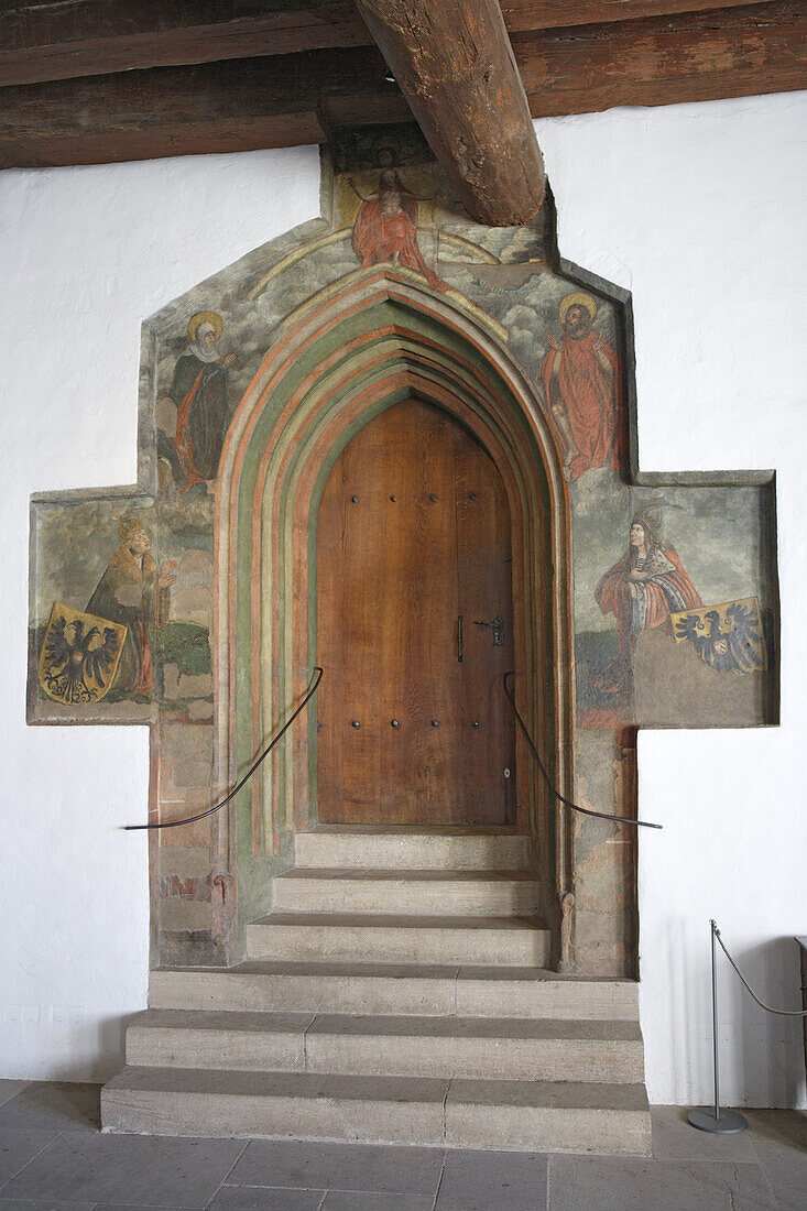 Imperial chapel in the Imperial castle, Nuremberg, Franconia, Bavaria, Germany