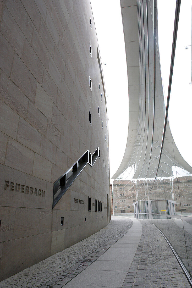 New Museum, State Museum for Art and Design, Nuremberg, Franconia, Bavaria, Germany