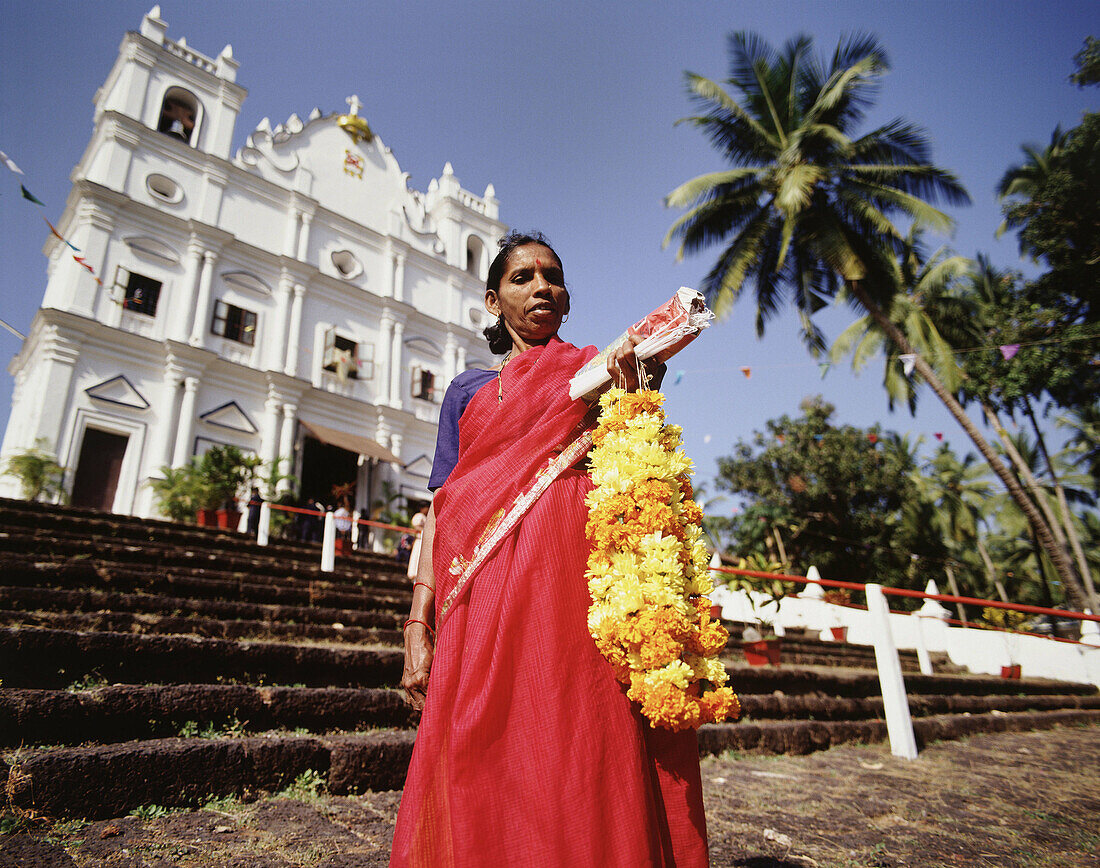 Portugiesische Kirche, Goa, Indien