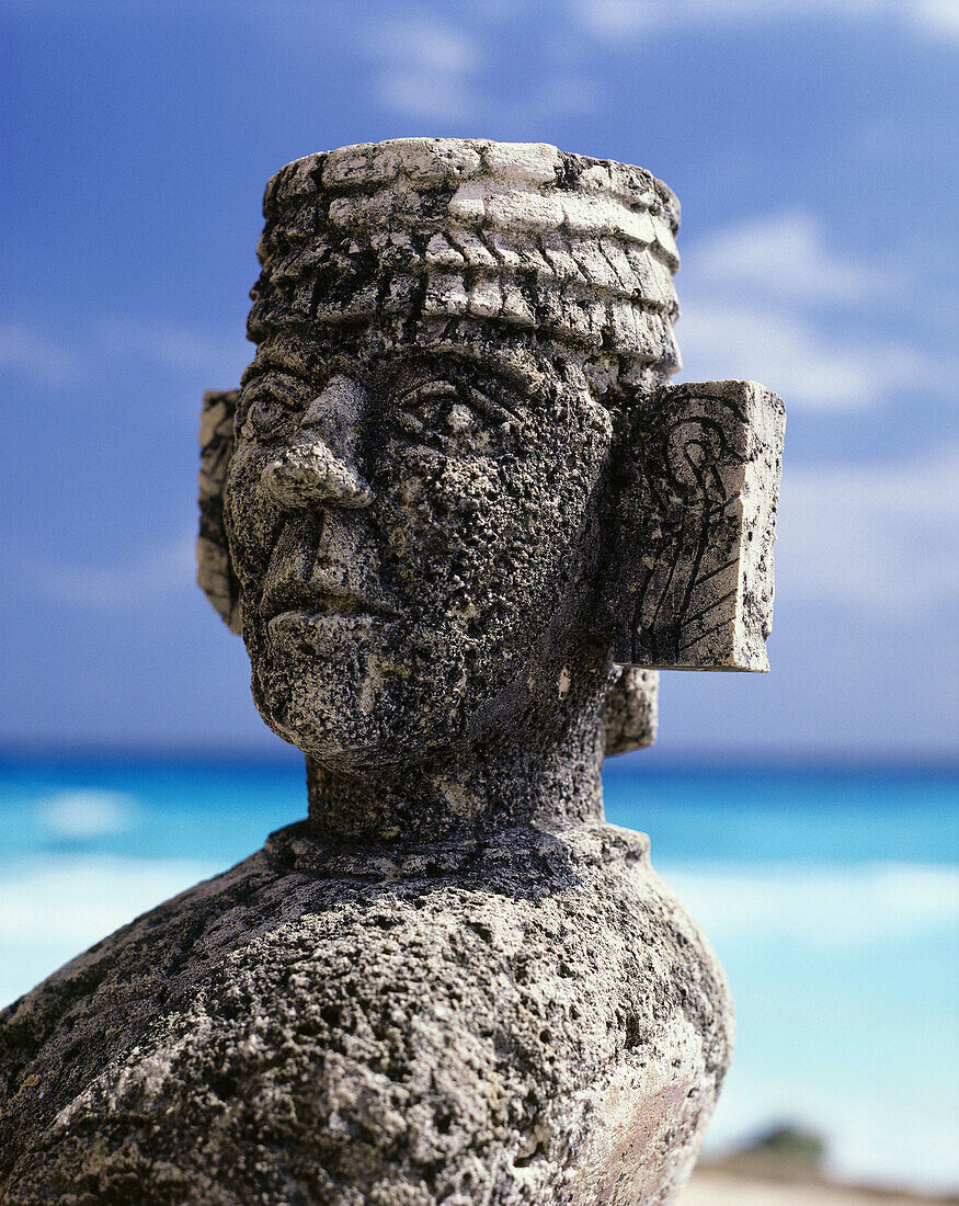 Chac Mool, Cancun, Mexico