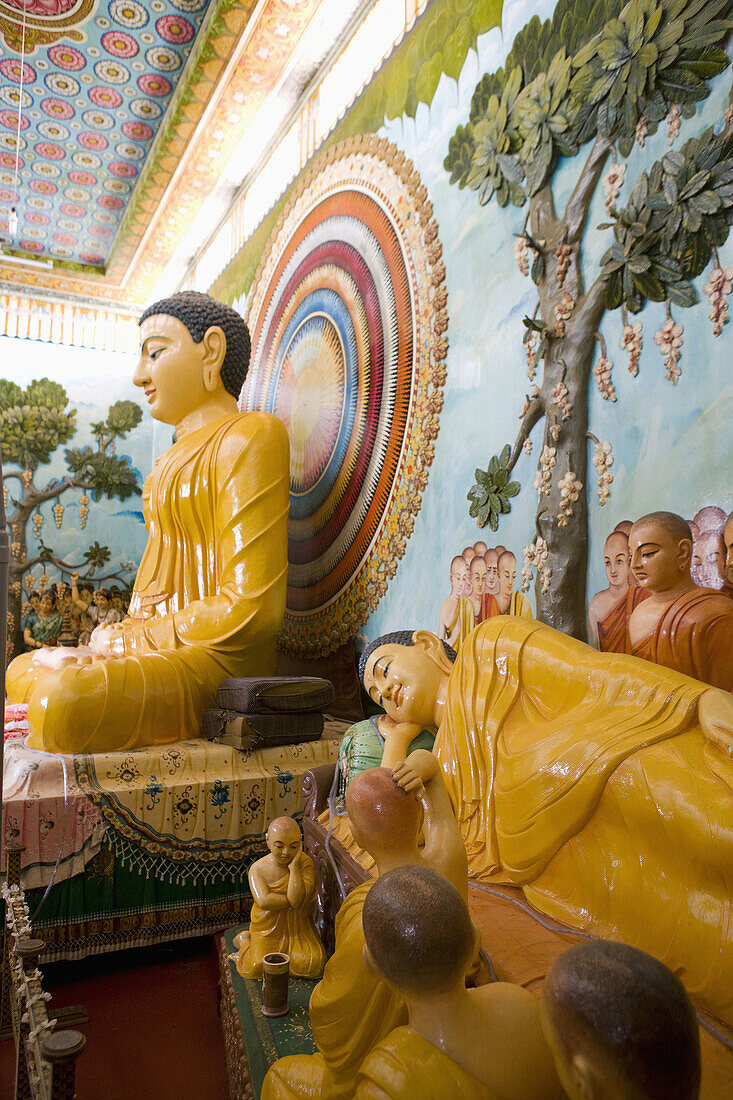 Gangarama Maha Vihara-Tempel, Hikkaduwa, Sri Lanka