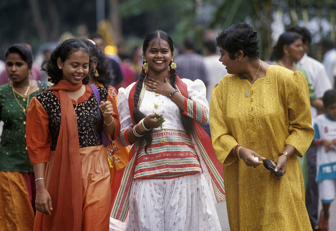 Hinduistische Frauen in Malaysia