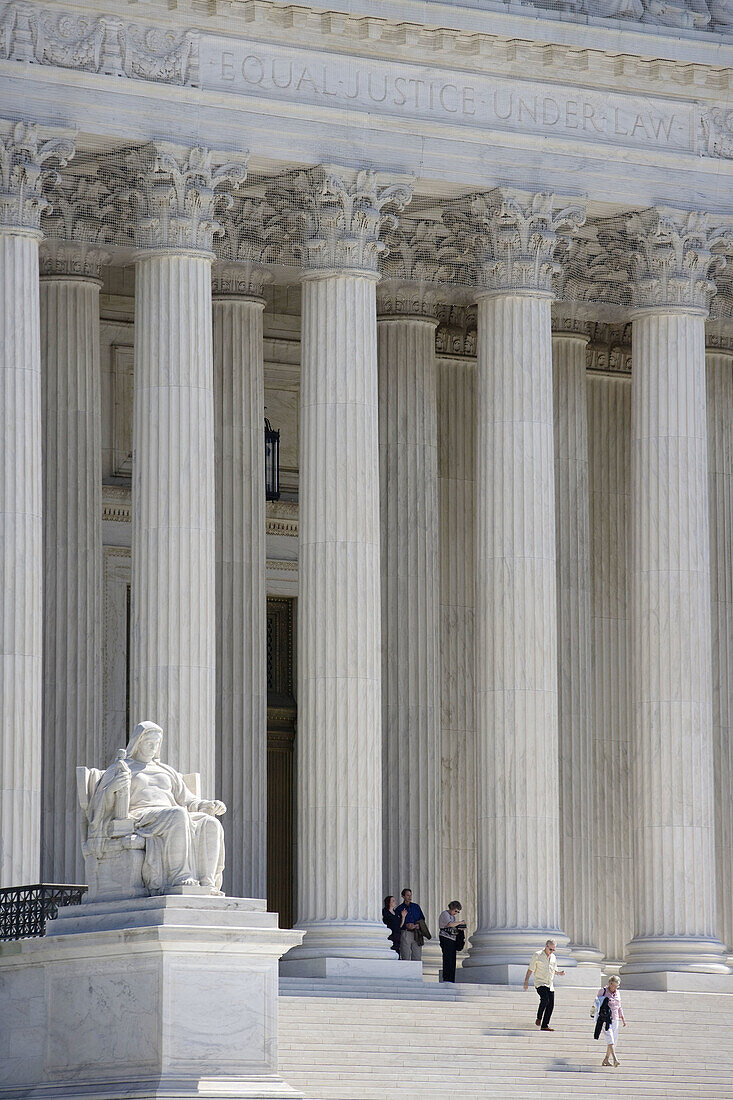 Oberster Gerichtshof der Vereinigten Staaten, Washington DC, USA