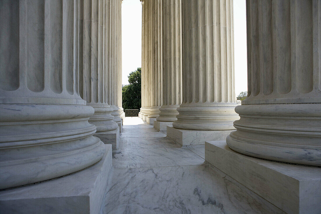 Oberster Gerichtshof der Vereinigten Staaten, Washington DC, USA