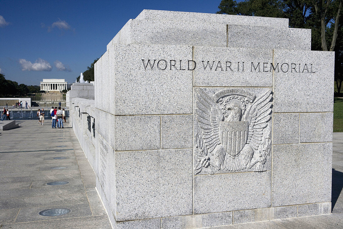 Nationales Denkmal des Zweiten Weltkriegs, Washington DC, USA