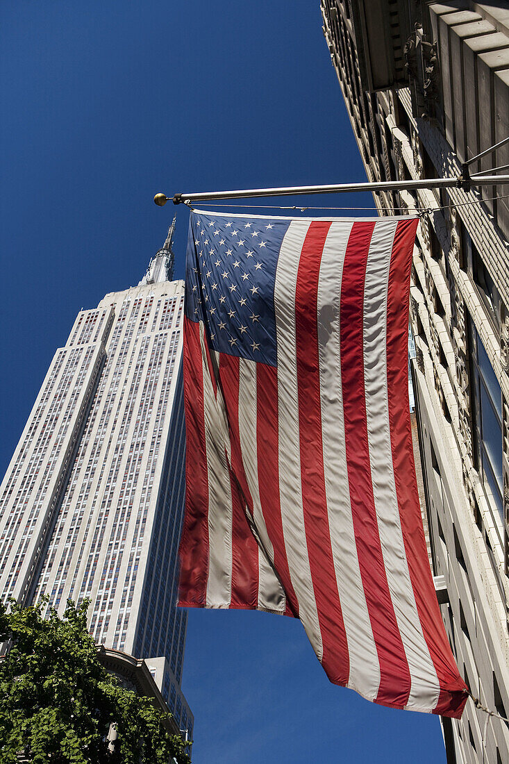 Das Empire State Building, New York City, USA