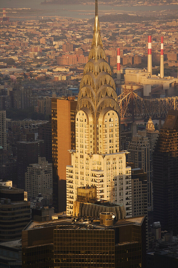 Aerial view of New York City, USA