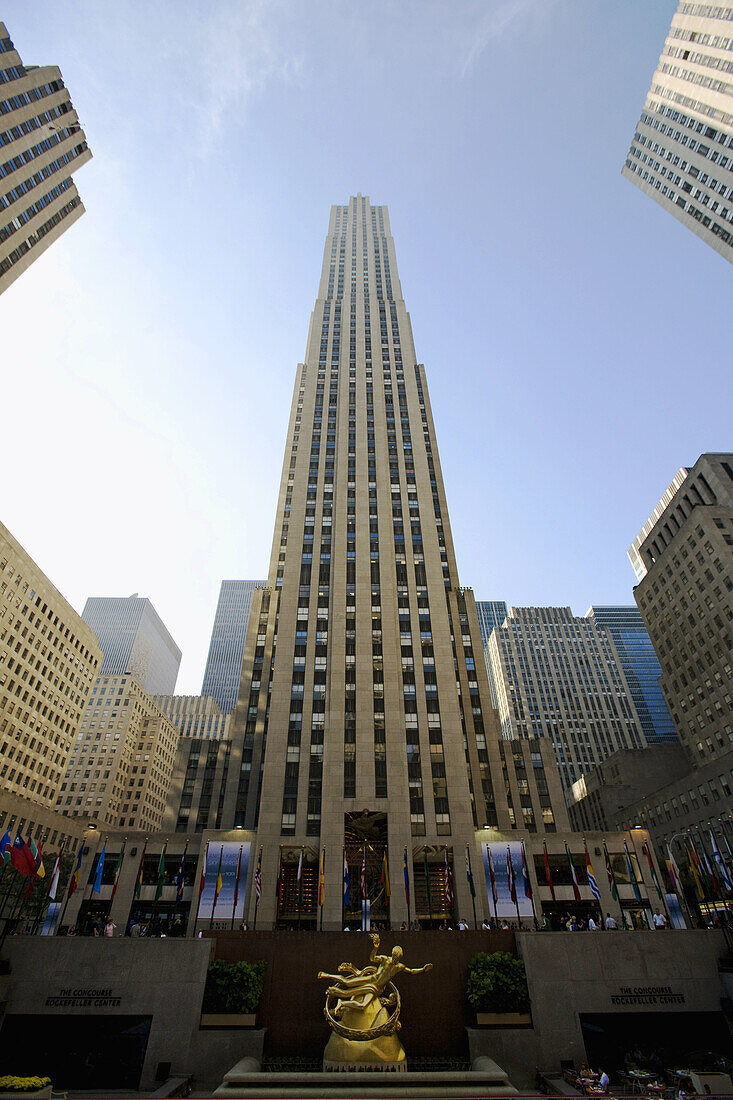 Das Rockefeller Center, New York City, USA