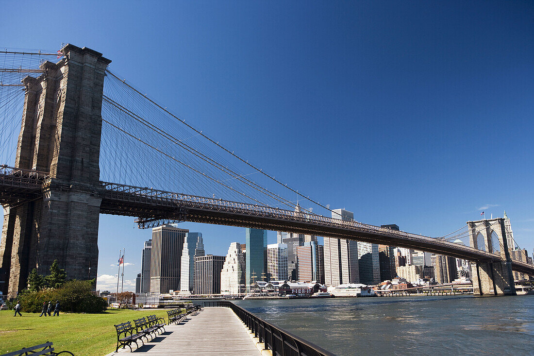 Brooklyn-Brücke, New York City, USA