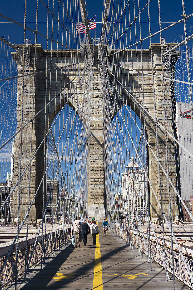 Brooklyn Bridge, New York City, USA