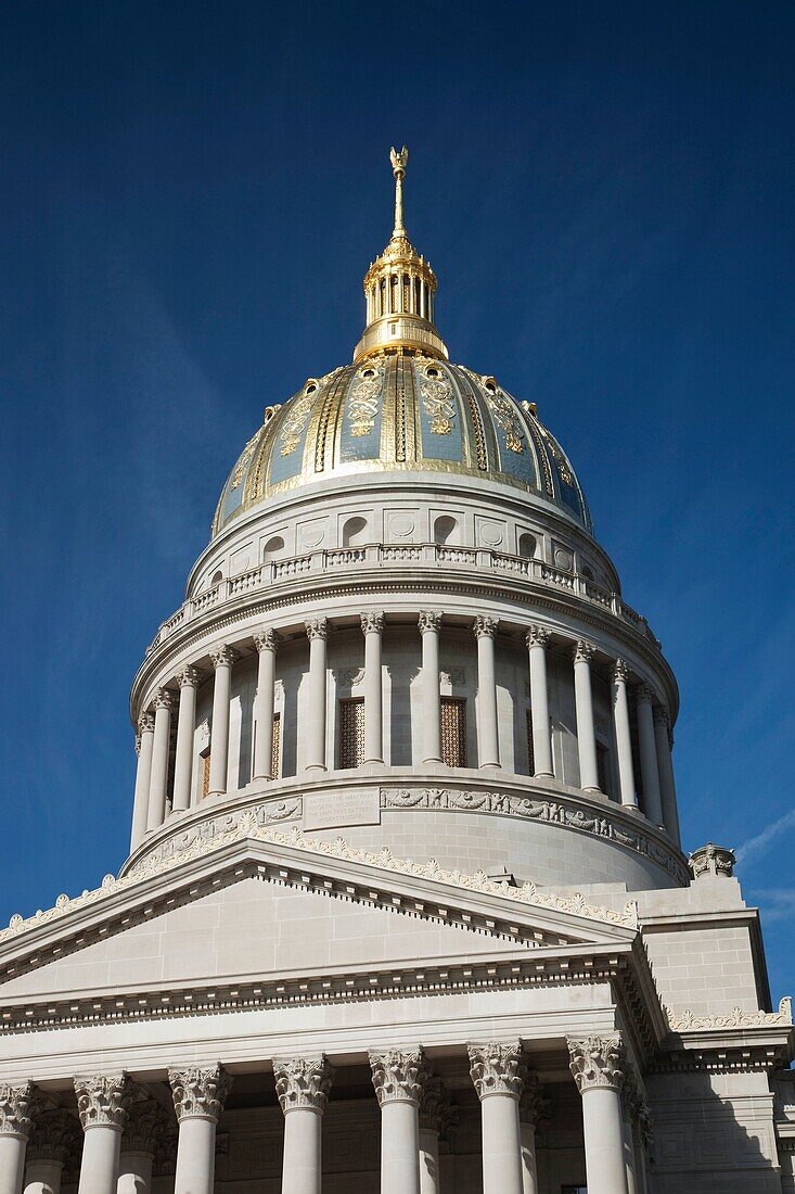 USA, West Virginia, Charleston, West Virginia State Capitol, exterior