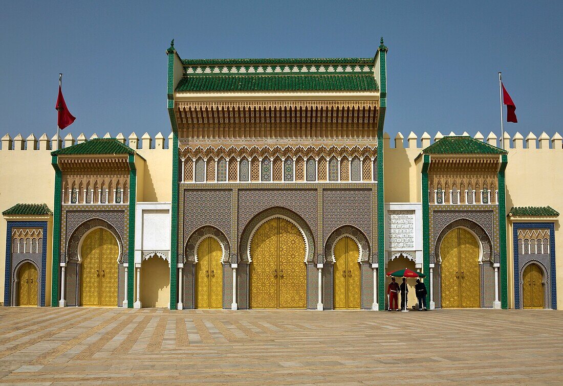 Royal Palace Gates, Fez, Morocco