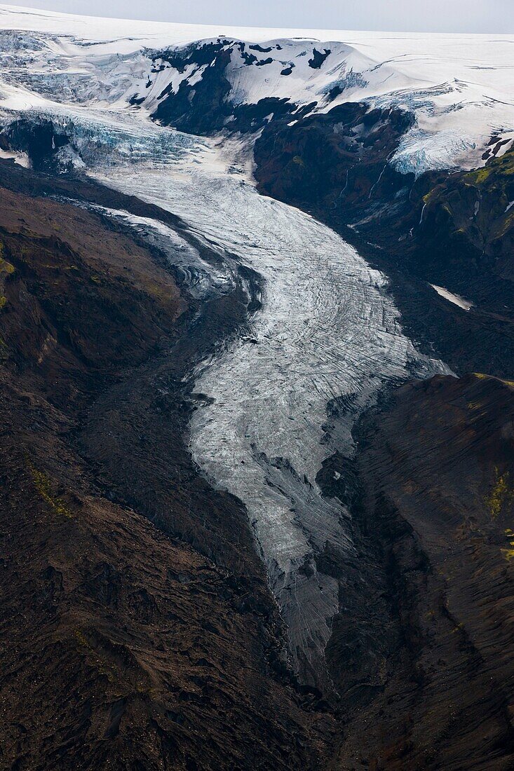 Glaciar Mýrdalsjökull  Sur de Islandia