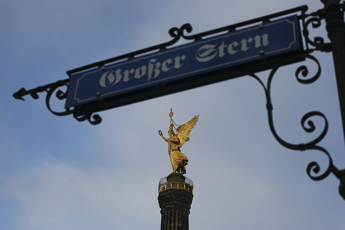 Siegessäule, Tiergarten, Berlin, Deutschland