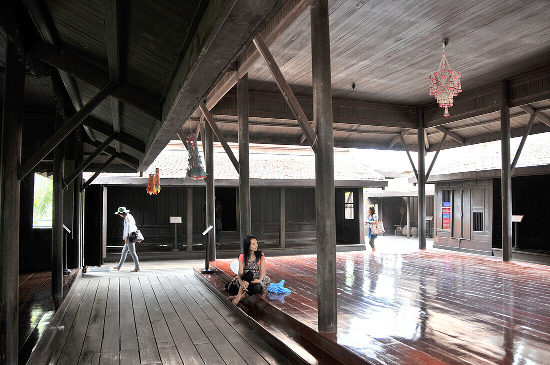 Residential house in the old kingdomtown Ayutthaya, Thailand, Asia