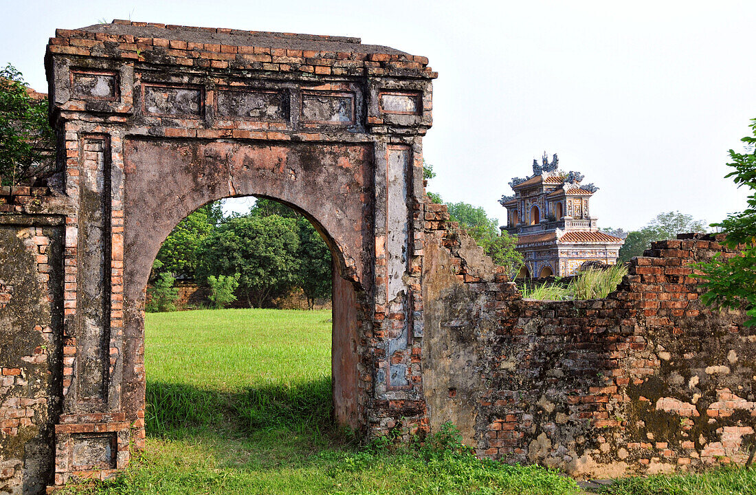 In the citadel, Hoang Thanh, Hue, Vietnam