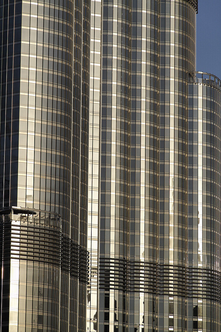 Burdsch Khalifa, Burj Dubai, hoechster Wolkenkratzer der Welt, 828 Meter