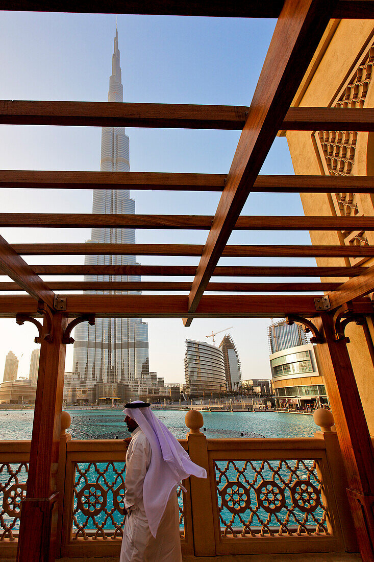 Burdsch Khalifa, Burj Dubai, hoechster Wolkenkrater mit 828 Metern