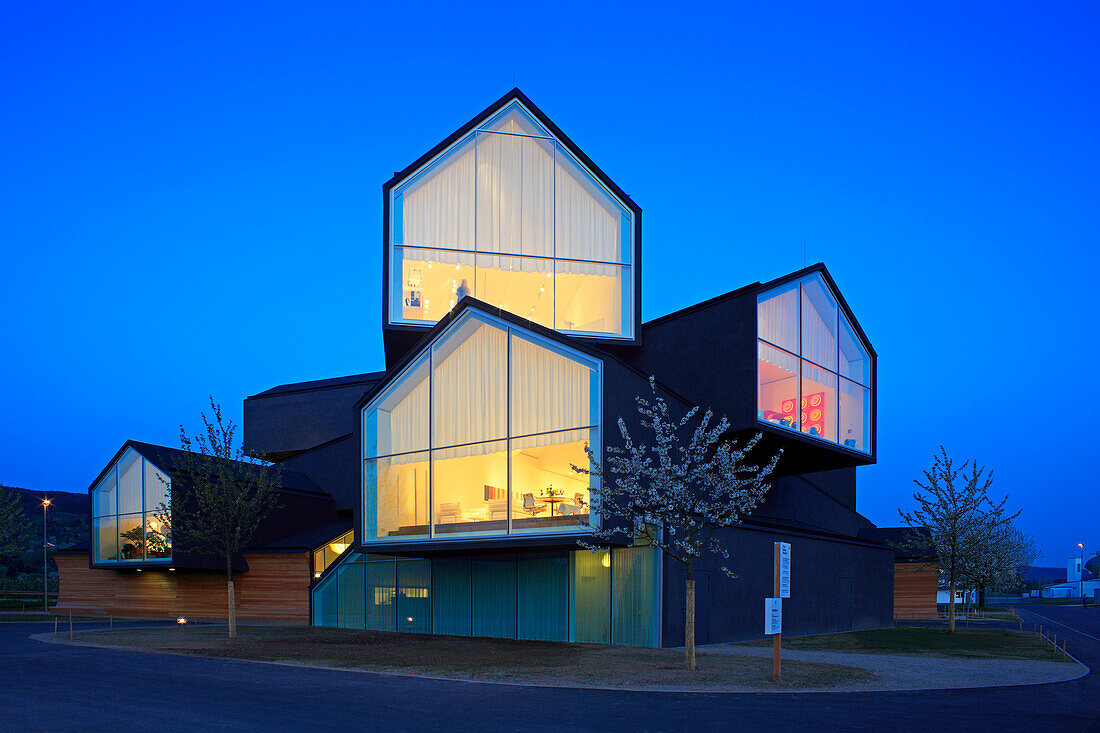 Vitra Design Museum, Vitra House, (Architects: Herzog &amp;amp;amp;amp;amp;amp; de Meuron), Weil am Rhein, Markgräfler Land, Black Forest, Baden-Württemberg, Germany