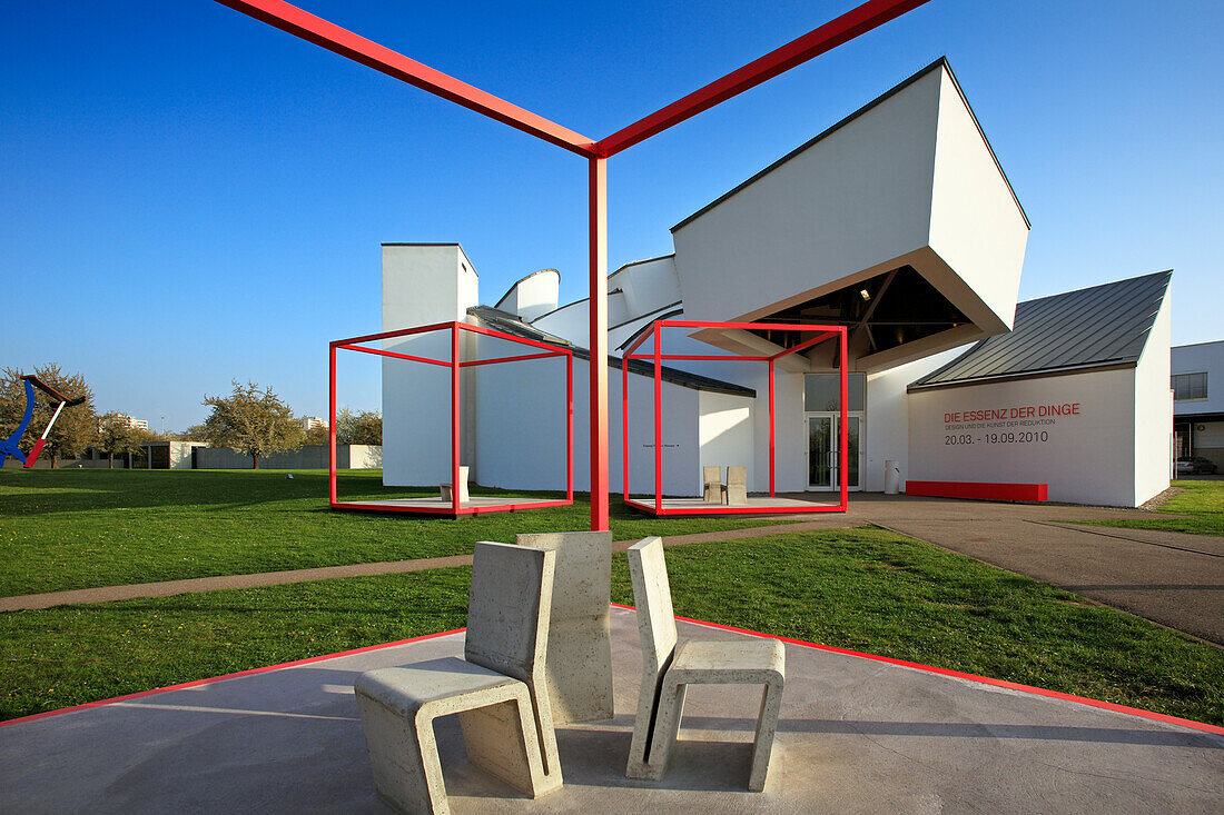 Vitra Design Museum, (Architekt: Frank Owen Gehry), Weil am Rhein, Markgräfler Land, Südlicher Schwarzwald, Baden-Württemberg, Deutschland