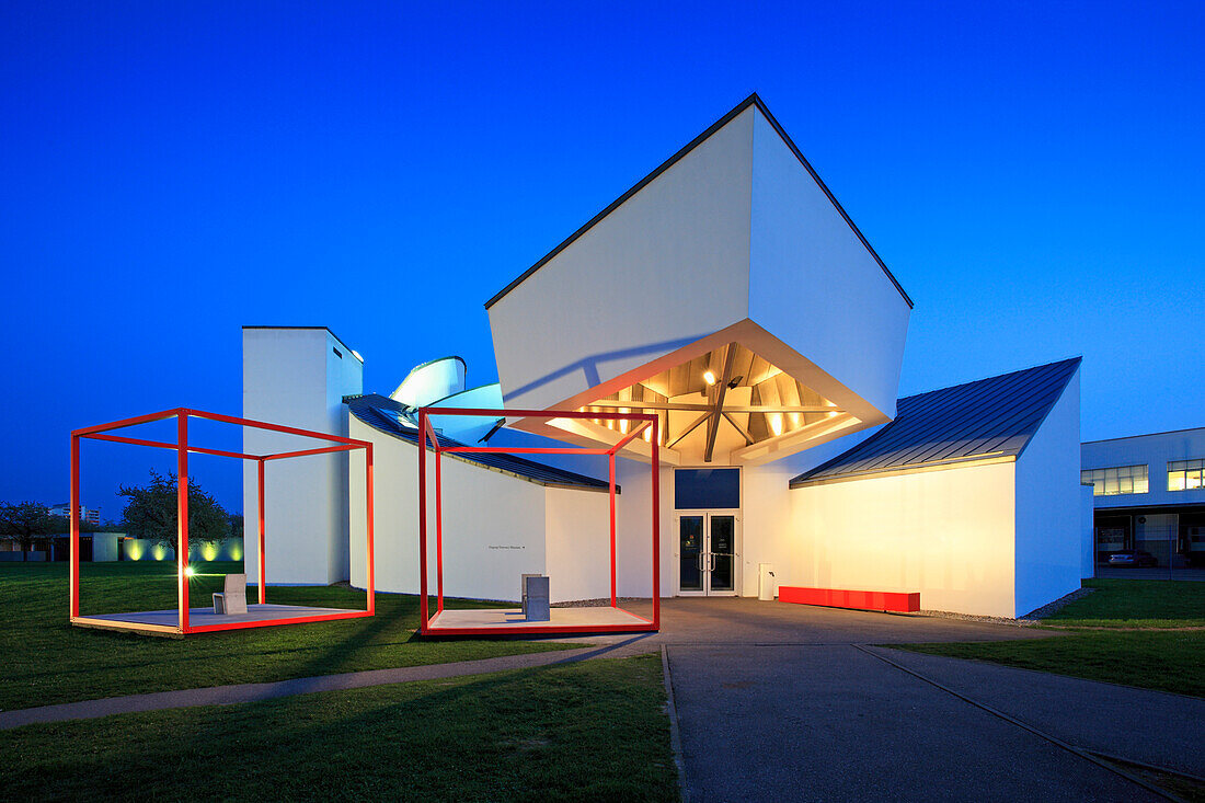 Vitra Design Museum, (Architekt: Frank Owen Gehry), Weil am Rhein, Markgräfler Land, Südlicher Schwarzwald, Baden-Württemberg, Deutschland