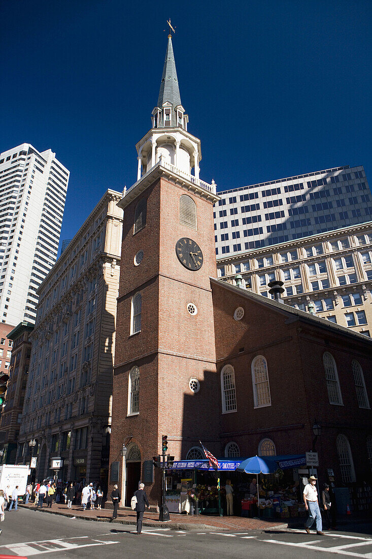 Altes Versammlungshaus im Süden, Boston, Massachusetts, USA