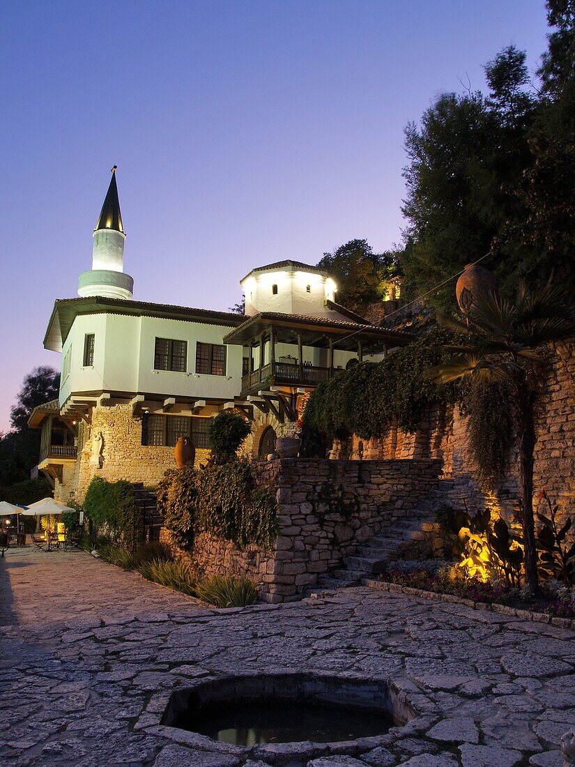 The Palace of the Queen of Romania in Balchik, Bulgaria