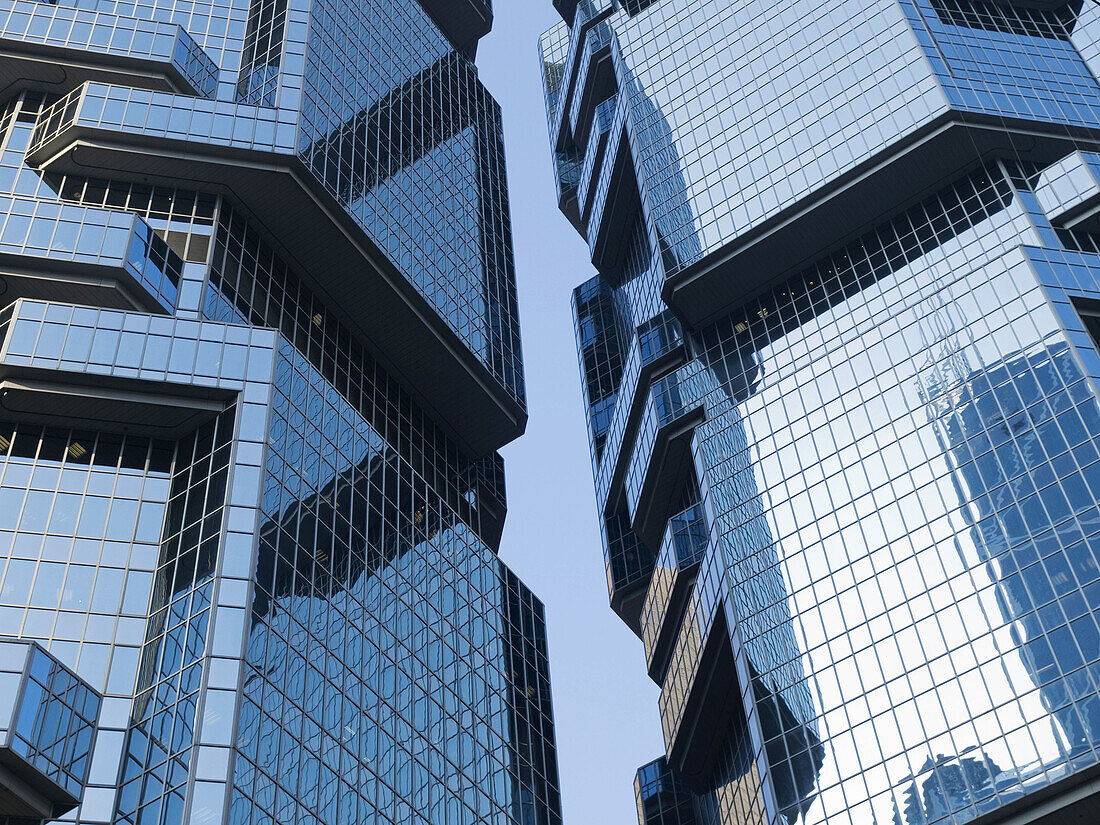 New buildings in Hong Kong, China