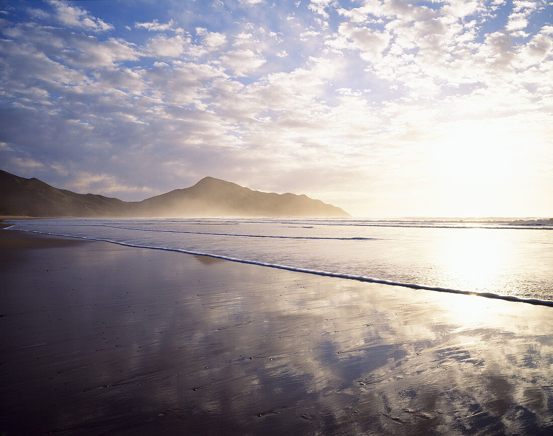 Sunrise at Kaiaua Beach East Coast New Zealand