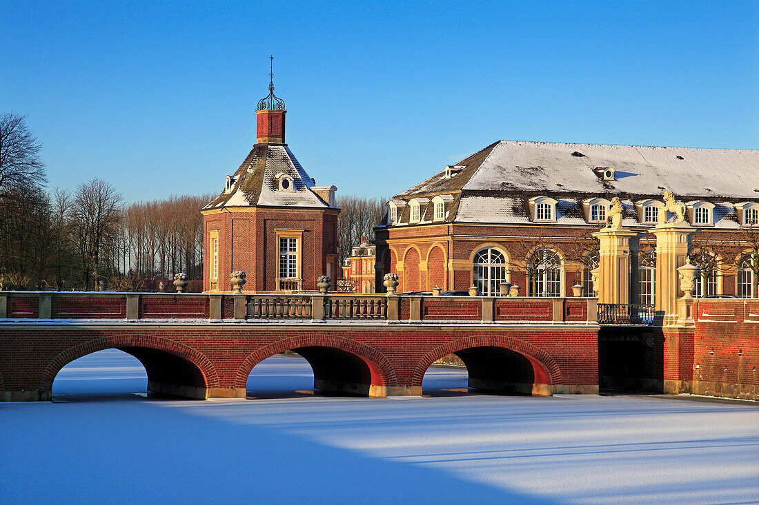 Wasserschloss Nordkirchen, Münsterland, Nordrhein-Westfalen, Deutschland