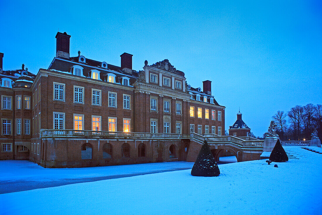 Wasserschloss Nordkirchen, Münsterland, Nordrhein-Westfalen, Deutschland