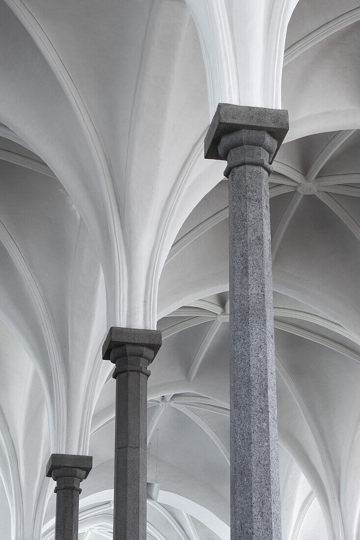 Interior from church in Kristianstad., Skane, Sweden