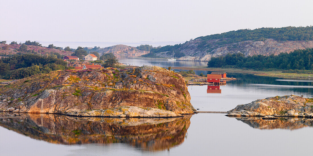 Islands in archipelago, Bohuslan, Sweden