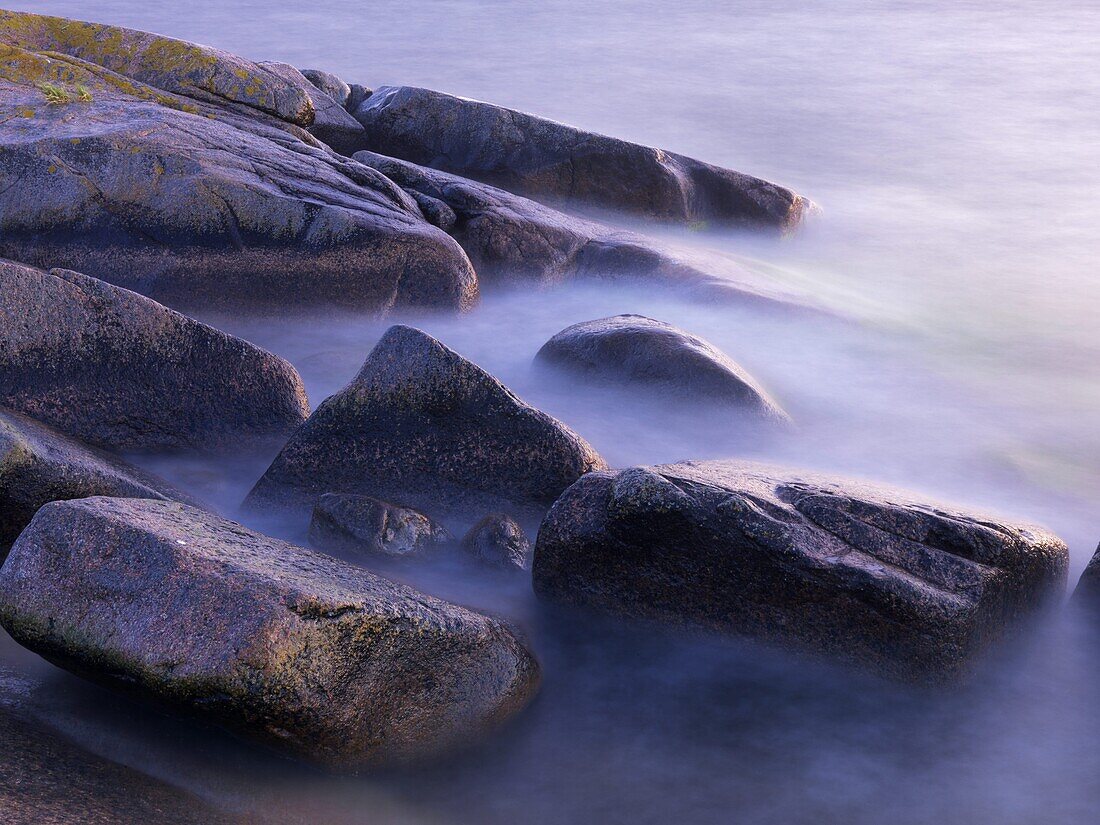 Even rocks in water, Hanö, Blekinge, Sweden