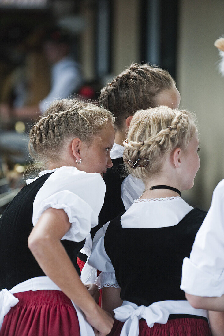 Summer Festival, Kreut Alp, Grossweil, Upper Bavaria, Germany