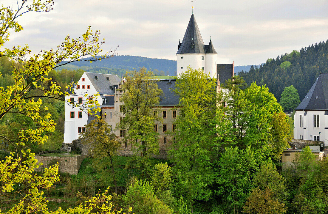 Schloss Schwarzenberg, Schwarzenberg, Sachsen, Deutschland