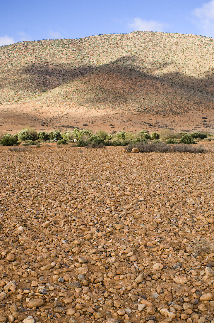 Landschaft in Südmarokko, Wüste, Marokko, Nordafrika
