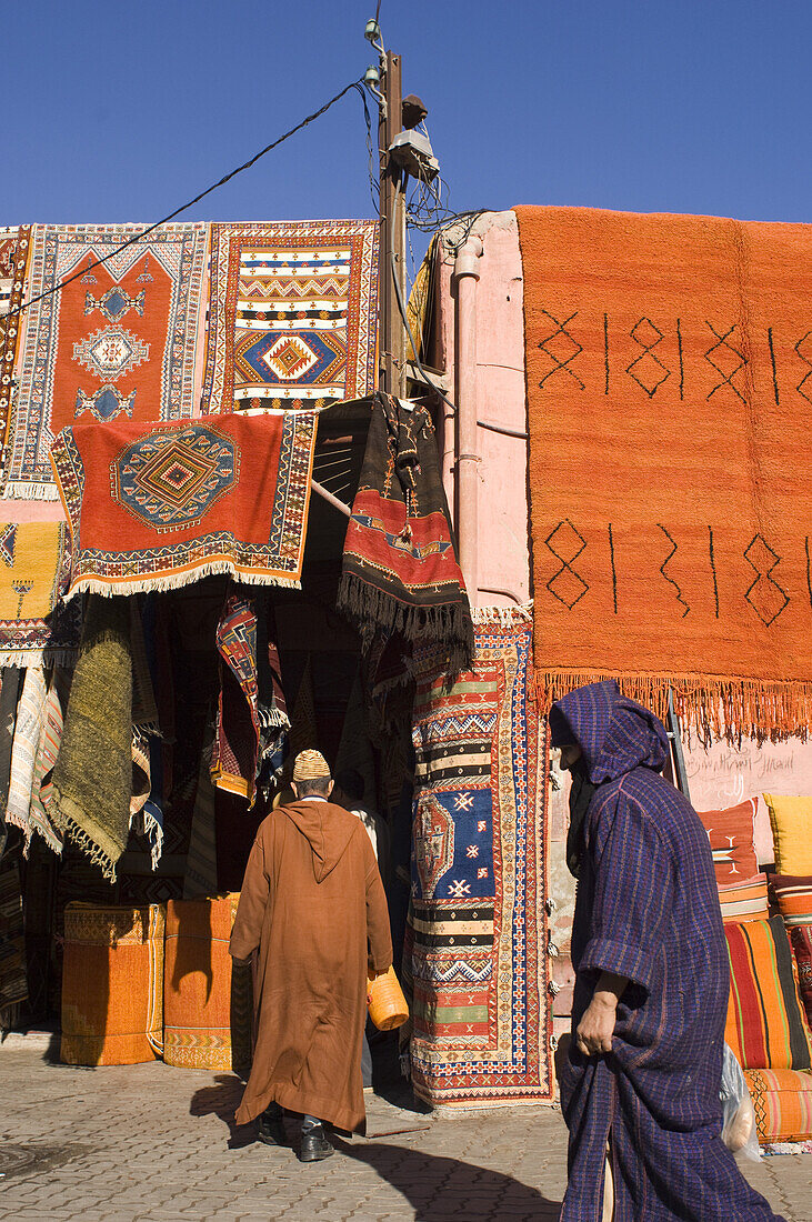 Market in Marrakech, Morocco, North Africa, Africa